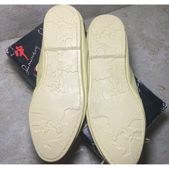 Chinese Laundry Womens Butter Yellow Soft Leather Lace-Up Shoes Casual Comfort - Picture 6 of 7